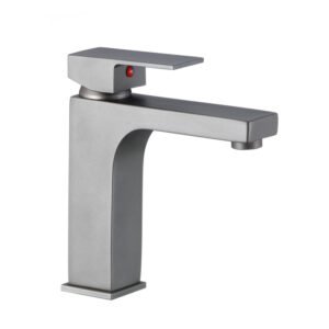 Yasmina baterija za umivaonik – cink, gun grey