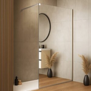 Paravan Calypso Silver ogledalo 100×200