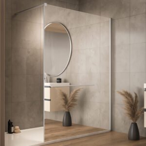 Paravan Calypso Silver ogledalo 120×200