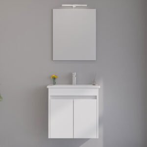 Lova 60 bela matt – set kupatilskog nameštaja