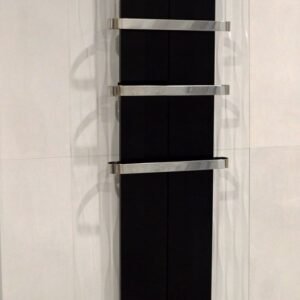 Sušač peškira toplovodni 404×1200 crni