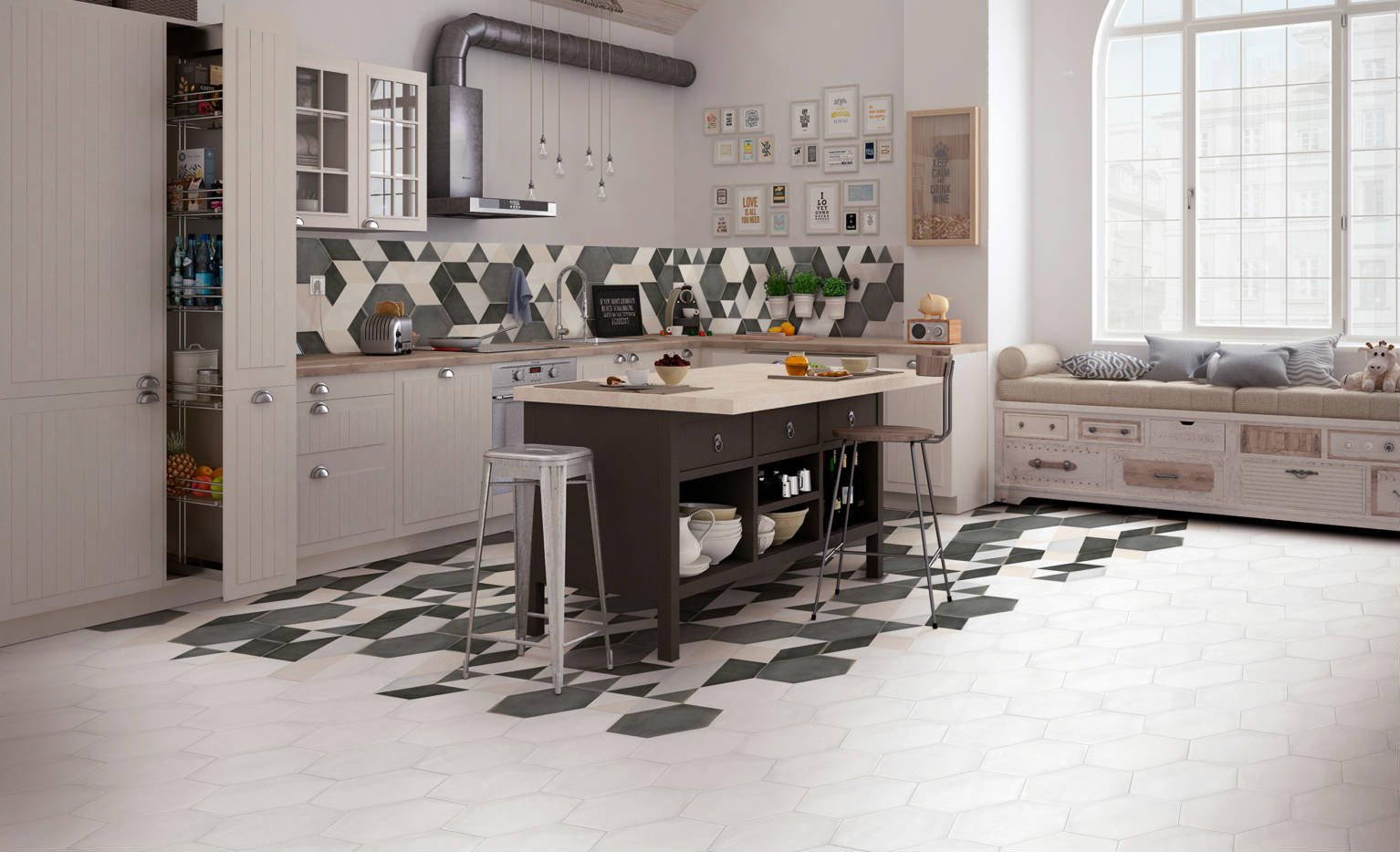 HEXA BOREAL GEO MIX 23x27 - Slika 8