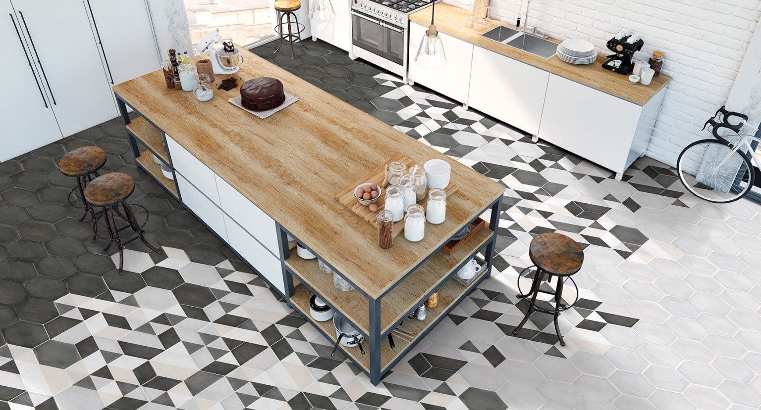 HEXA BOREAL GRIS 23x27 - Slika 6