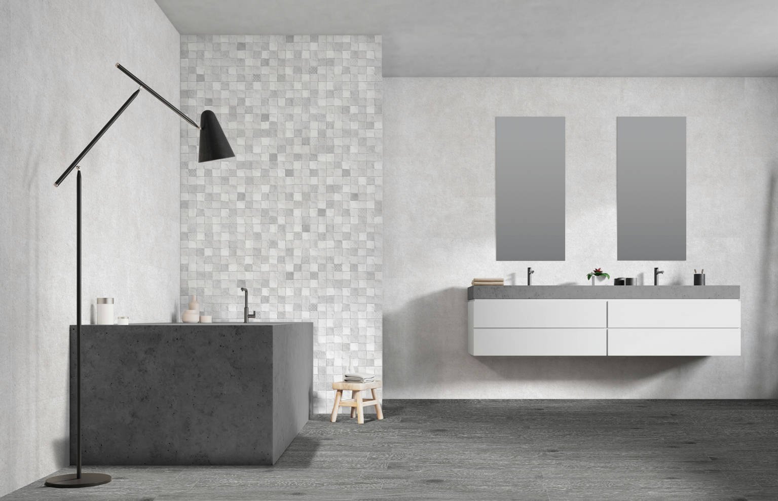 DECORADO LONTANO GRIS 30x90 - Slika 8