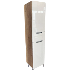 Vertikala stojeća AHRI-glossy white & oak 35x190 (bez korpe)