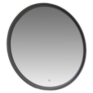 Ogledalo LED IBANIO - CREA-carbon F80cm