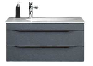 Toaletni ormarić KOLPA SAN - MALAYA OUM 80 DARK GRAY +umivaonik(573600)